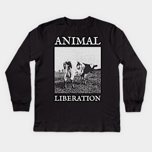 animal liberation front Kids Long Sleeve T-Shirt